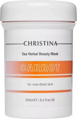Christina Sea Herbal Beauty Mask Carrot - Морквяна маска краси для пересушеній шкіри, 250 мл CHR078 фото