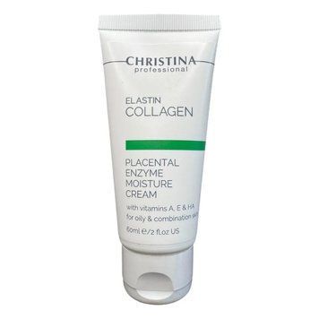 Christina Elastin Collagen Placental Enzyme Moisture Cream Зволожуючий крем з рослинними ензимами SS5093 фото