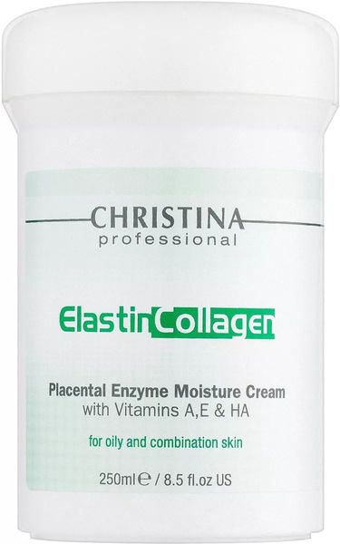 Christina Elastin Collagen Placental Enzyme Moisture Cream Зволожуючий крем з рослинними ензимами SS5093 фото