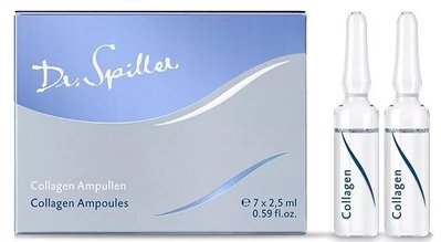 Dr. Spiller Hydro Line Collagen Ampoules With C + E + S Marine Complex Зволожуюча ампула з колагеном, 3 мл 220302 фото