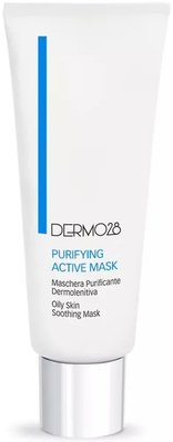 Очищувальна маска для жирної шкіри Dermo28 Pura Purifying Active Mask D00704 фото