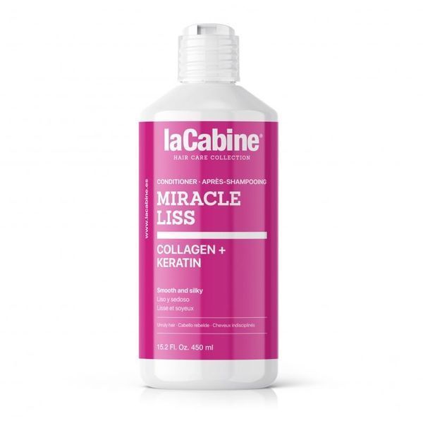 LaCabine Miracle Liss Кондиціонер з колагеном та кератином для неслухняного волосся 600063 фото LaCabine Miracle Liss Кондиціонер з колагеном та кератином для неслухняного волосся 600063 фото