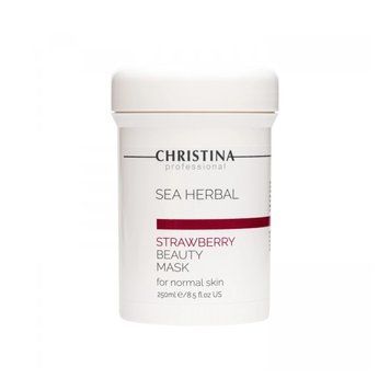 Christina Sea Herbal Beauty Mask Strawberry Полунична маска краси для нормальної шкіри SS5013 фото