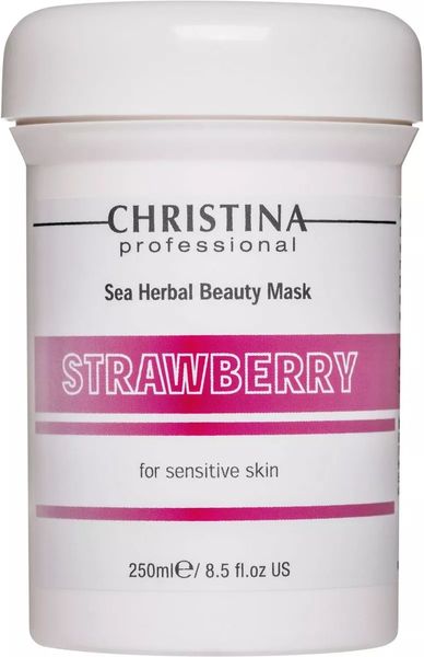 Christina Sea Herbal Beauty Mask Strawberry Полунична маска краси для нормальної шкіри SS5013 фото