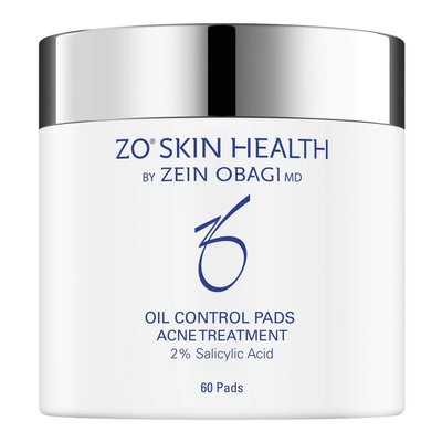 Серветки для догляду за жирною шкірою з акне ZO Skin Health Oil Control Pads Acne Treatment 60 шт 2485 фото