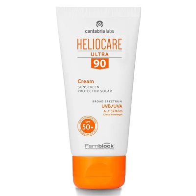 Сонцезахисний крем для нормальної та сухої шкіри обличчя, Cantabria Labs Heliocare Ultra Cream SPF90 2564 фото