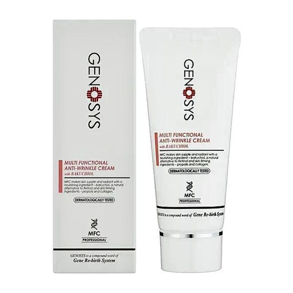 Мультифункціональний антивіковий крем з бакучіолом Genosys Multi Functional Anti-Wrinkle Cream with Bakuchiol - 50 г GEN-MULTI-50G фото