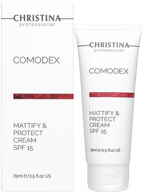 Christina NEW Comodex-Mattify & Protect Cream Матуючий захисний крем SPF15, 75мл CHR642 фото