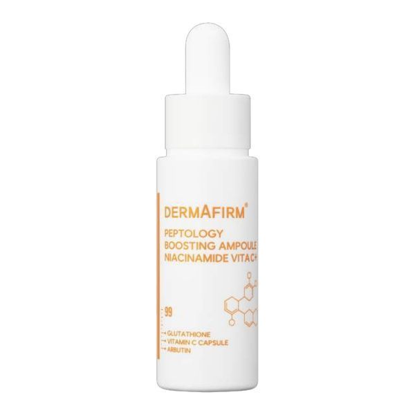 Міні сироватка-бустер з ніацинамідом 15% та арбутином Dermafirm Peptology Boosting Niacinamide Vita C+ DFM-PEPTOLOGY-NIACINAMIDE-MINI фото