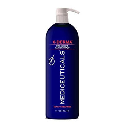 Відлущувальний шампунь проти сухості та свербіння шкіри голови Mediceuticals X-Derma Shampoo 1 л 4084-2 фото