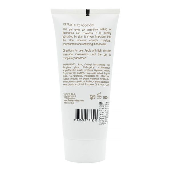 Гель для ніг охолоджуючий Derma Series Refreshing Foot Gel Н324 фото