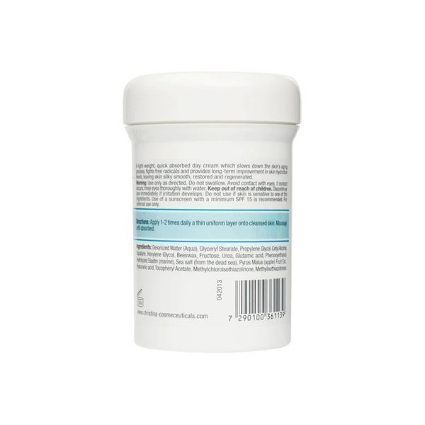 Christina Hydrating Day Cream Green Apple + Vitamin E Зволожуючий крем для нормальної та сухої шкіри CHR113 фото