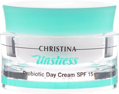 Christina Unstress Pro-Biotic Day Cream Денний крем з пробіотичним дією, 50 мл CHR637 фото