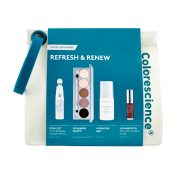 Colorescience Refresh and Renew Kit Набір - косметичка Оновлення та Свіжість 10449 фото