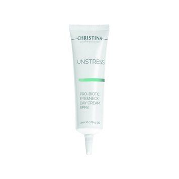 Christina Unstress Pro-Biotic Eye & Neck Day Cream Денний крем для шкіри навколо очей і шиї CHR761 фото