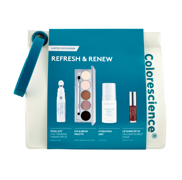 Colorescience Refresh and Renew Kit Набір - косметичка Оновлення та Свіжість 10449 фото