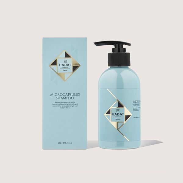 Пом'якшувальний шампунь із мікрокапсулами Hadat Cosmetics Microcapsules Shampoo - 800 мл 202408 фото