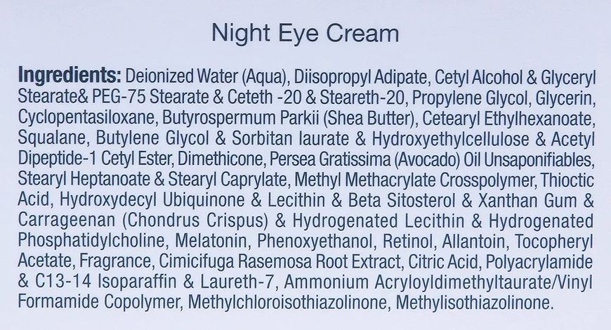 Christina Wish Night Eye Cream Нічний крем для зони навколо очей, 30 мл CHR451 фото