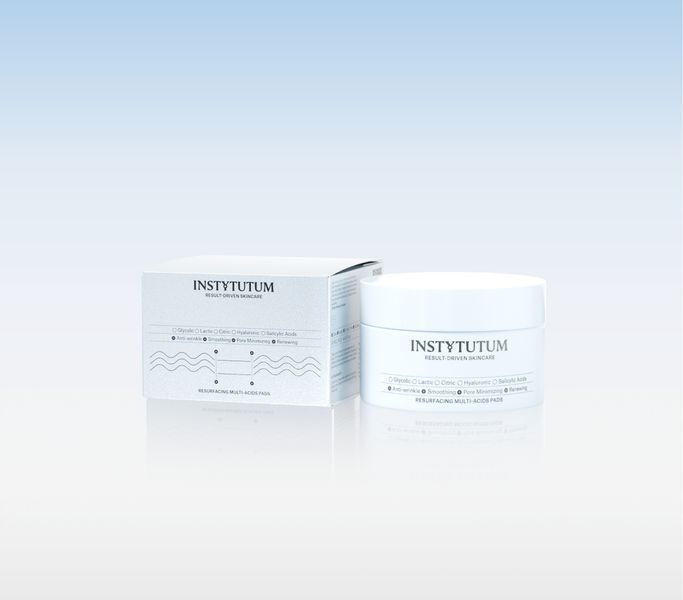 INSTYTUTUM Flawless pads Зволожуючі подушечки з кислотами для глибокого відновлення шкіри 13737 фото