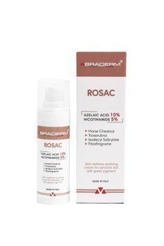 Rosac cream Braderm &mdash; крем з азелаїновою кислотою 10% 30 мл BRADERM-ROSAC-30 фото