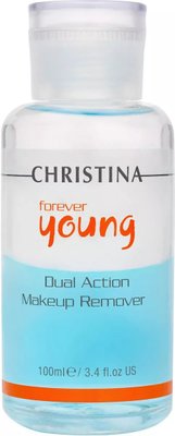 Засіб для зняття макіяжу зі шкіри повік Christina Forever Young Dual Action Makeup Remover, 100 ml CHR743 фото