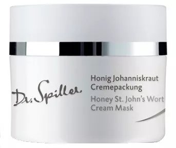Dr. Spiller Intense Honey St. John's Wort Cream Mask Зволожуюча і заспокійлива крем-маска з маслом звіробою, 50 мл 116607 фото