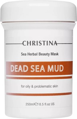 Christina Sea Herbal Beauty Dead Sea Mud Mask Грязьова маска для жирної шкіри, 250 мл SS5023 фото