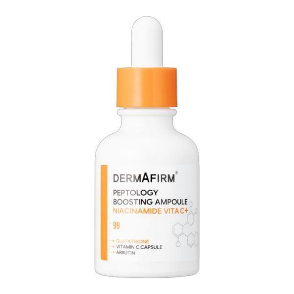 Сироватка-бустер з ніацинамідом 15% та арбутином Dermafirm Peptology Boosting Niacinamide Vita C+ DFM-PEPTOLOGY-NIACINAMIDE фото