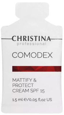 Крем для обличчя Матування та захист SPF15 Christina Comodex Mattify&Protect Cream SPF15, 30х1,5 ml CHR827 фото