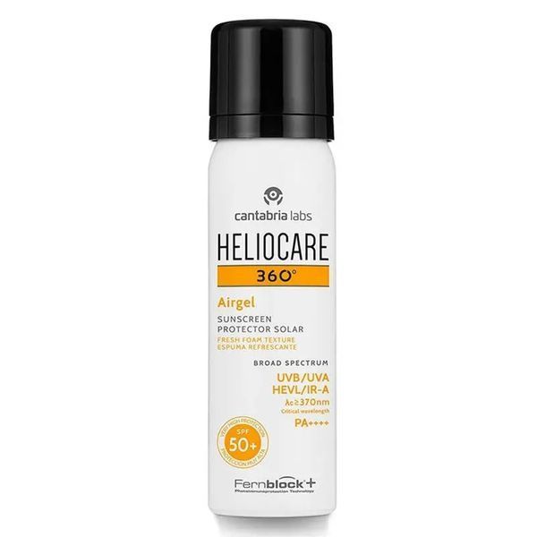 Сонцезахисна гель-пінка для обличчя, Cantabria Labs Heliocare 360º Airgel SPF50+ 2595 фото Сонцезахисна гель-пінка для обличчя, Cantabria Labs Heliocare 360º Airgel SPF50+ 2595 фото